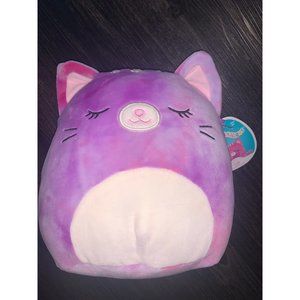 NEW! Caeli the Pink/Purple Cat Squishmallow Official Kellytoy - 8"